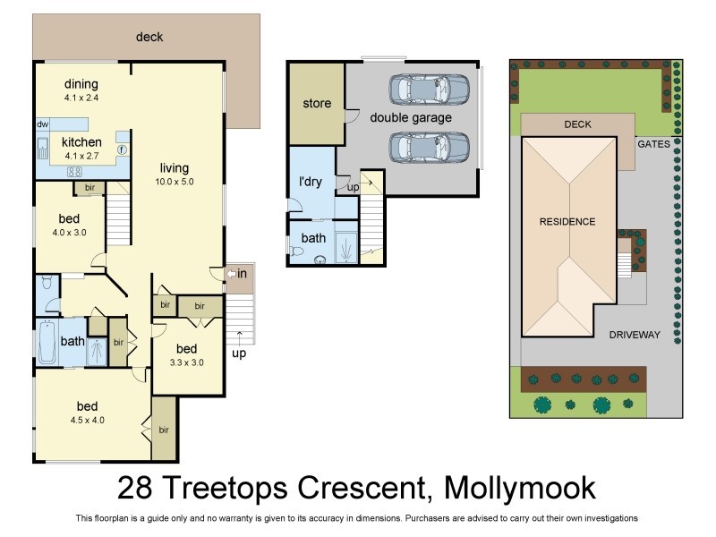28 Treetops Crescent, Mollymook NSW 2539 Floorplan
