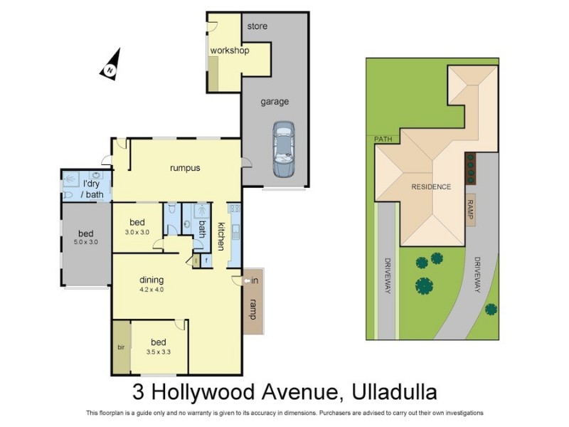 3 Hollywood Avenue, Ulladulla NSW 2539 Floorplan