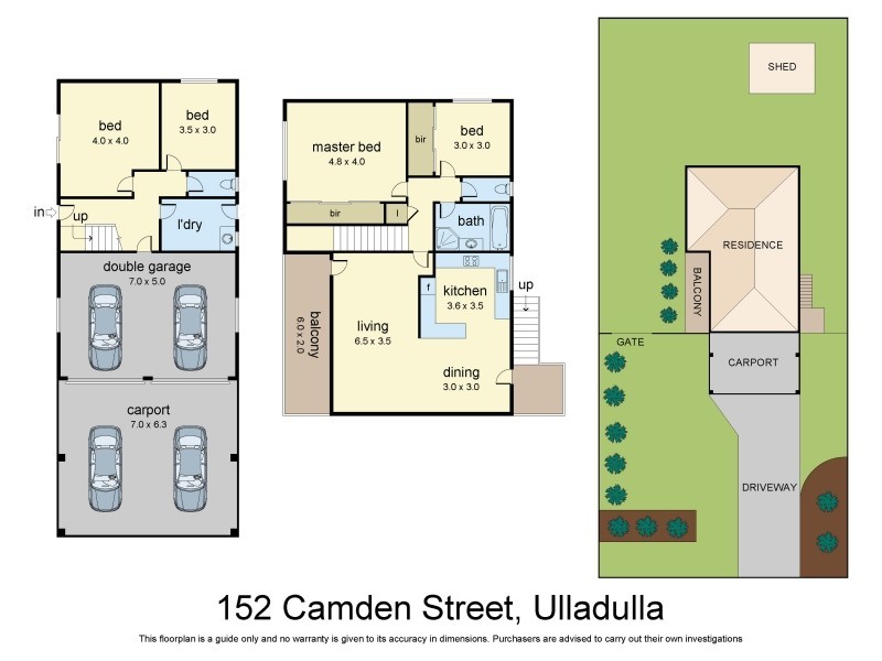 152 Camden Street, Ulladulla NSW 2539 Floorplan