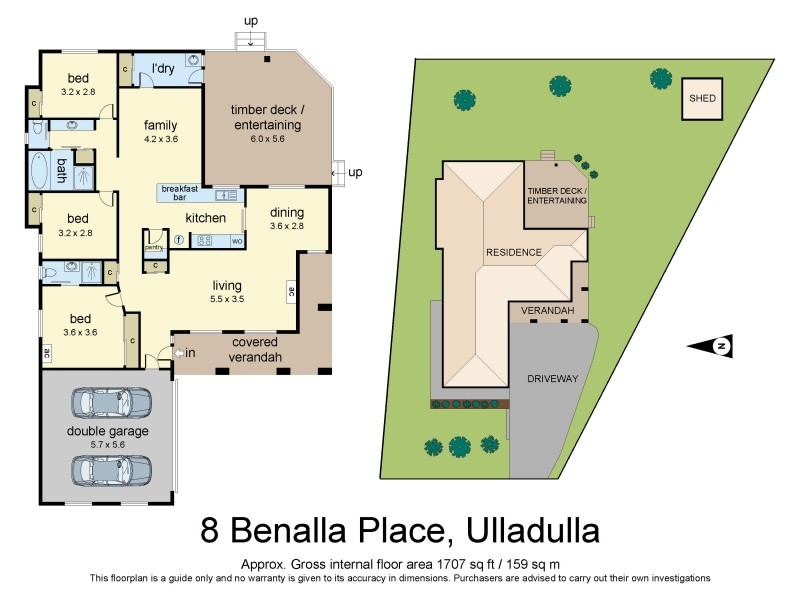 8 Benalla Place, Ulladulla NSW 2539 Floorplan