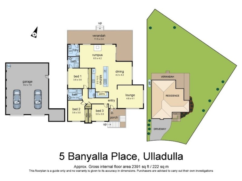5 Banyalla Place, Ulladulla NSW 2539 Floorplan