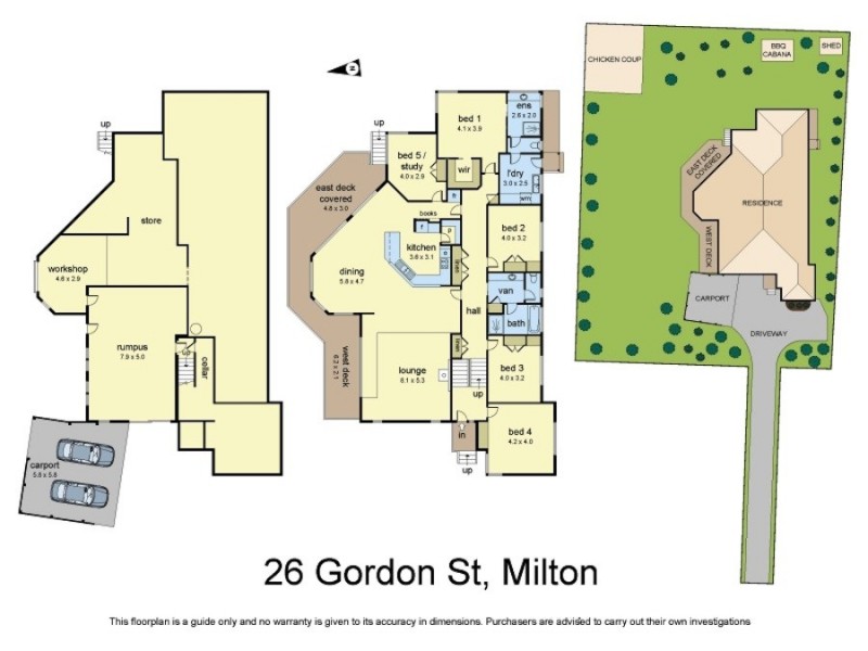 26 Gordon Street, Milton NSW 2538 Floorplan