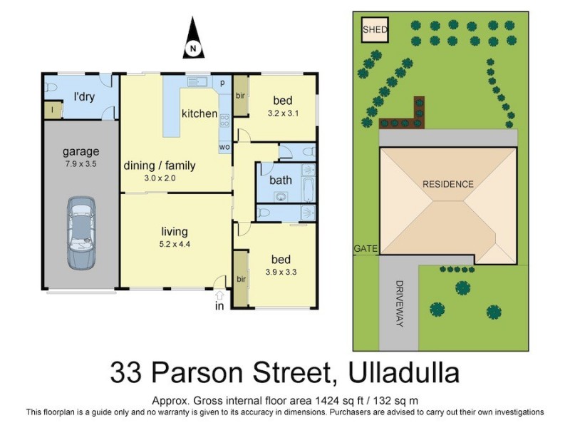33 Parson Street, Ulladulla NSW 2539 Floorplan