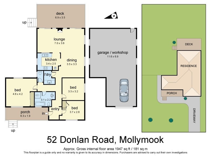 52 Donlan Road, Mollymook NSW 2539 Floorplan