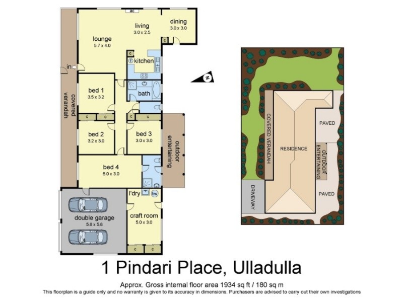 1 Pindari Place, Ulladulla NSW 2539 Floorplan
