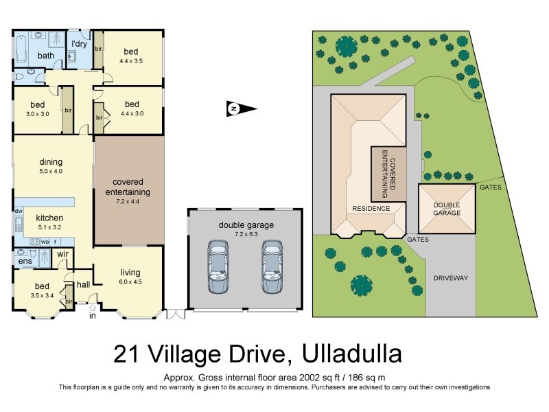 21 Village Drive, Ulladulla NSW 2539 Floorplan