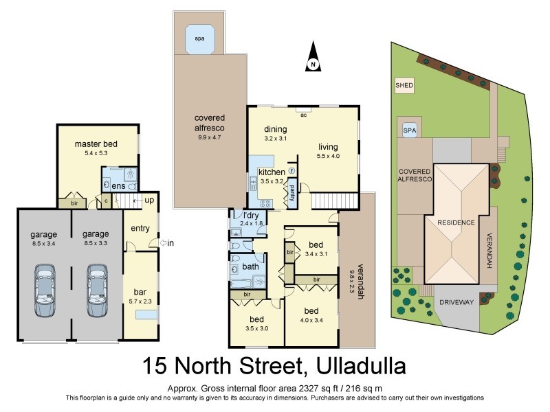15 North Street, Ulladulla NSW 2539 Floorplan