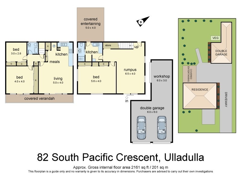 82 South Pacific Crescent, Ulladulla NSW 2539 Floorplan