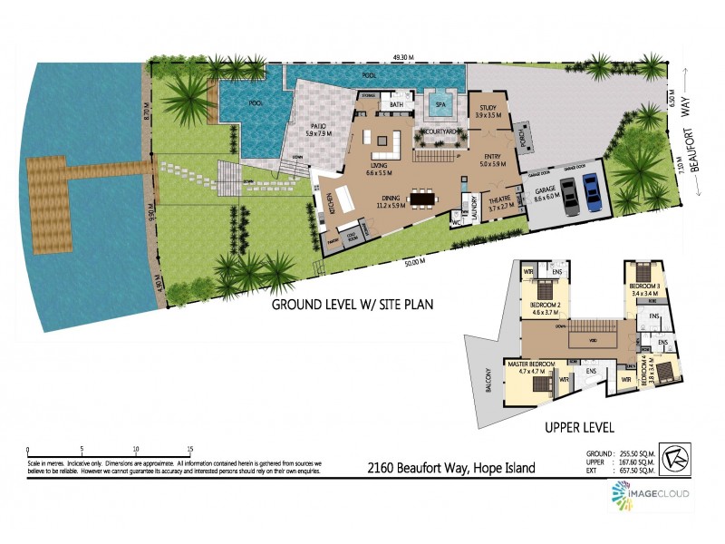 2160 Beaufort Way, Hope Island QLD 4212 Floorplan