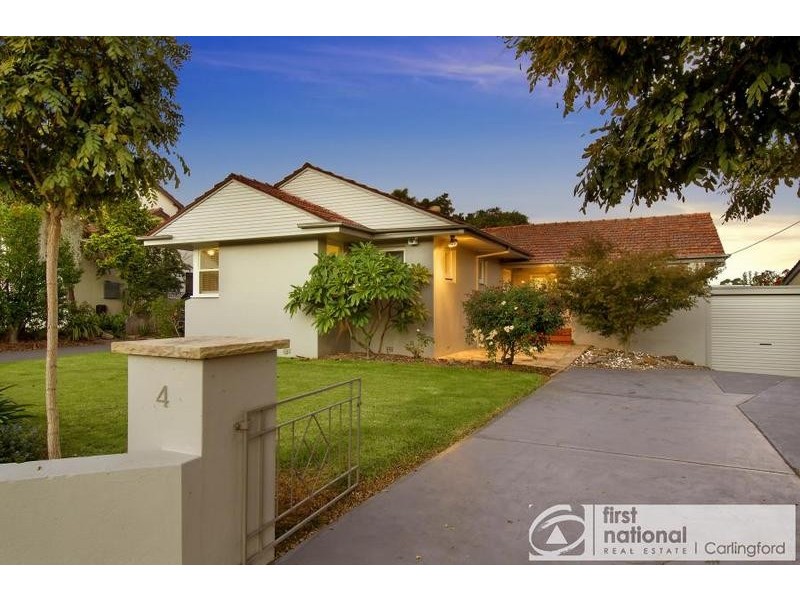 4 Tintern Avenue, Carlingford NSW 2118