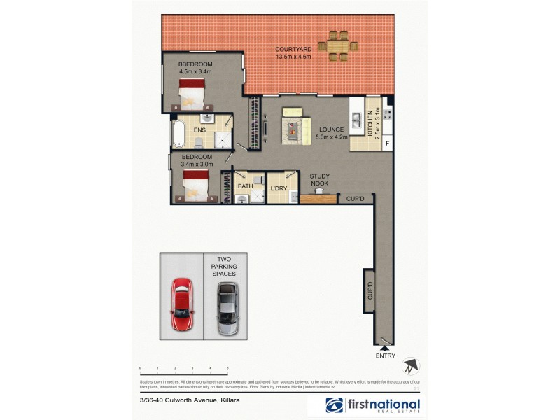 3/36-40 Culworth Ave, Killara NSW 2071 Floorplan