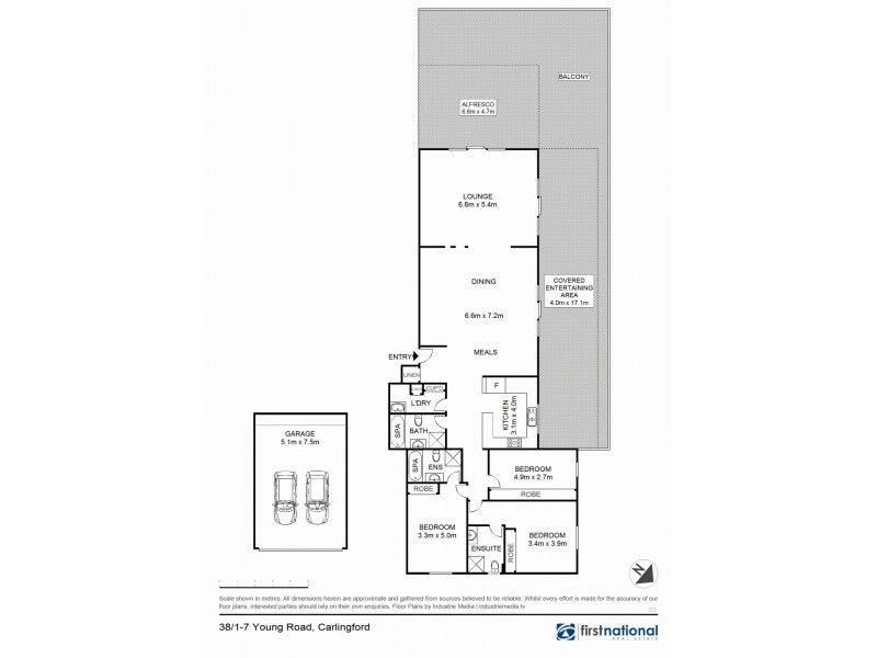 38/1-7 Young Road, Carlingford NSW 2118 Floorplan