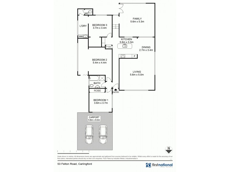 53 Felton Road, Carlingford NSW 2118 Floorplan