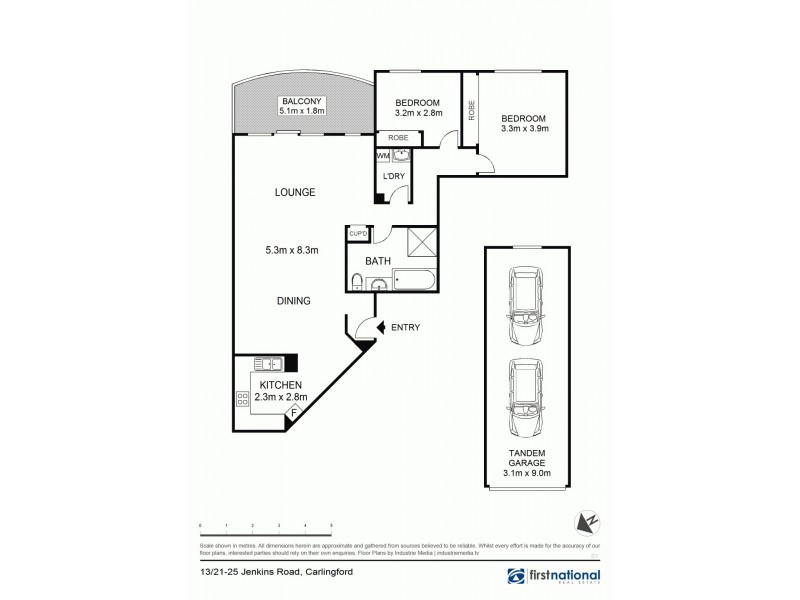 13/21-25 Jenkins Road, Carlingford NSW 2118 Floorplan