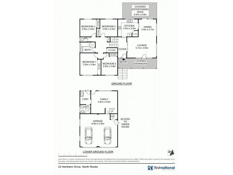 22 Northam Drive, North Rocks NSW 2151 Floorplan