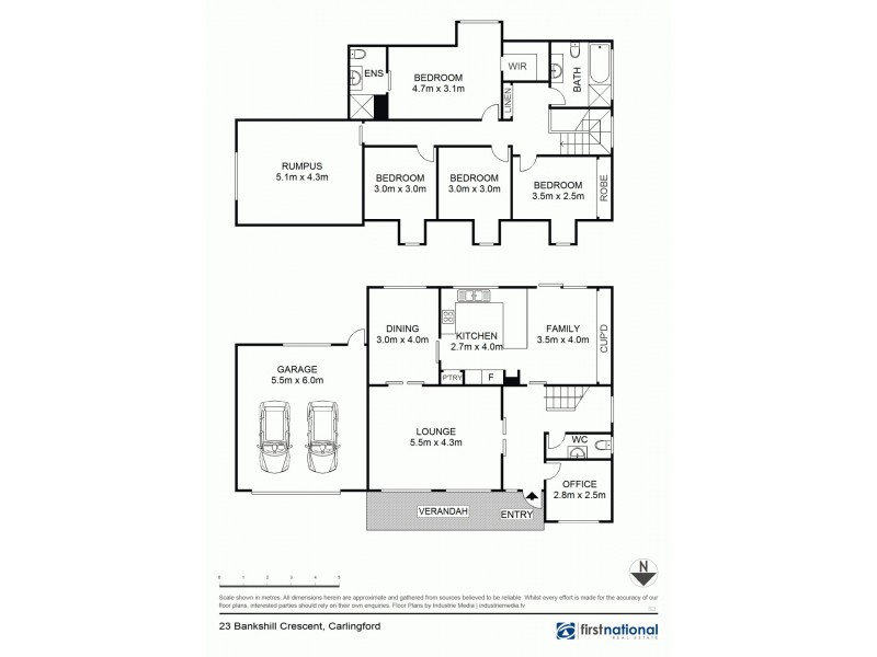23 Bankshill Crescent, Carlingford NSW 2118 Floorplan
