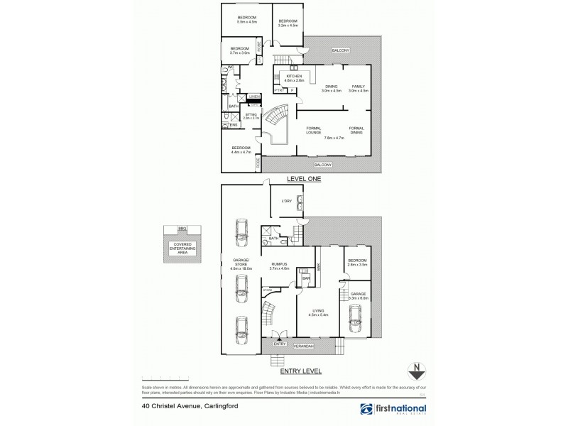 40 Christel Avenue, Carlingford NSW 2118 Floorplan