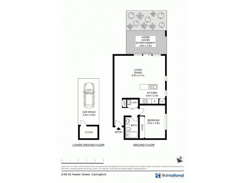 2/48-52 Keeler Street, Carlingford NSW 2118 Floorplan