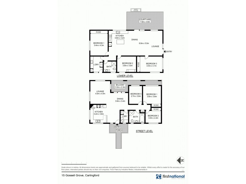 15 Gossell Grove, Carlingford NSW 2118 Floorplan