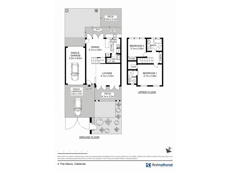 4 The Mews, Oatlands NSW 2117 Floorplan