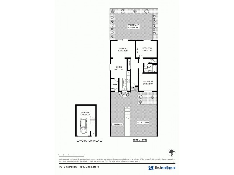1/346 Marsden Road, Carlingford NSW 2118 Floorplan