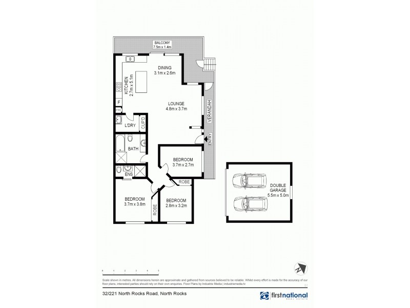 32/221A North Rocks Road, North Rocks NSW 2151 Floorplan