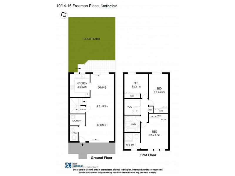 19/14-16 Freeman Place, Carlingford NSW 2118 Floorplan