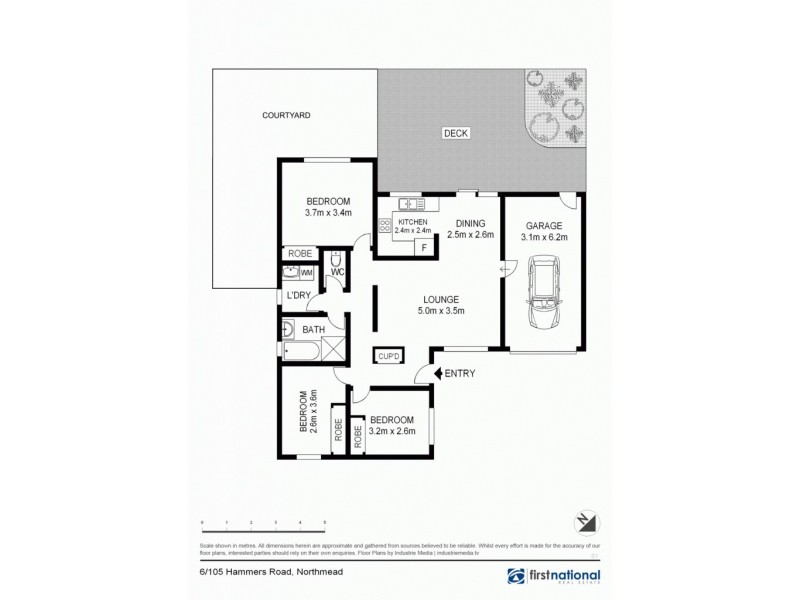 6/105 Hammers Road, Northmead NSW 2152 Floorplan