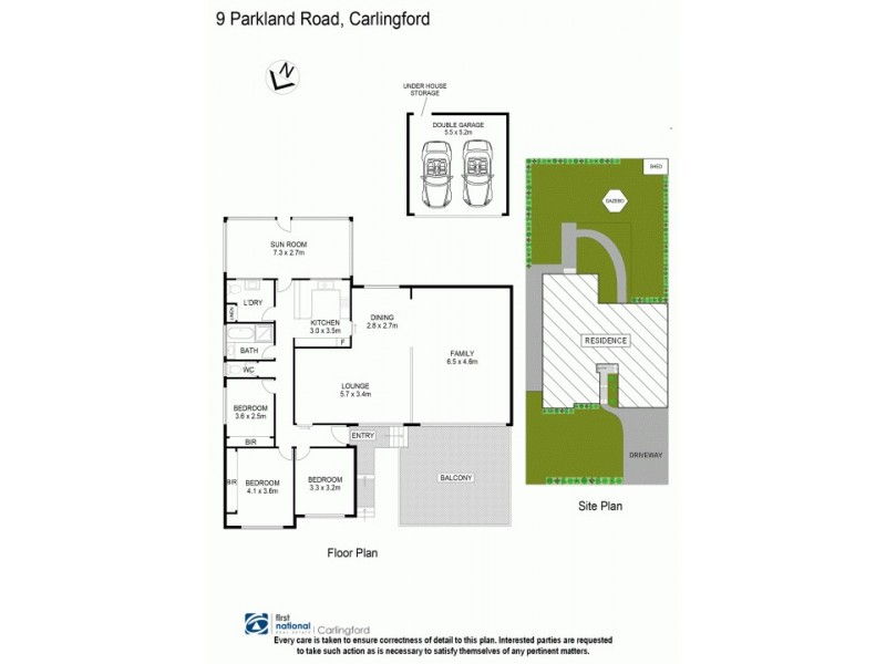 9 Parkland Road, Carlingford NSW 2118 Floorplan