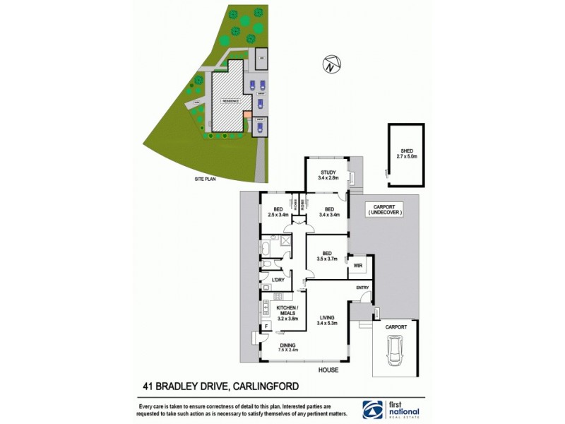 41 Bradley Drive, Carlingford NSW 2118 Floorplan
