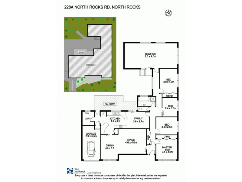 228A North Rocks Road, North Rocks NSW 2151 Floorplan