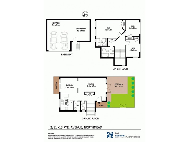 2/11-13 Pye Avenue, Northmead NSW 2152 Floorplan