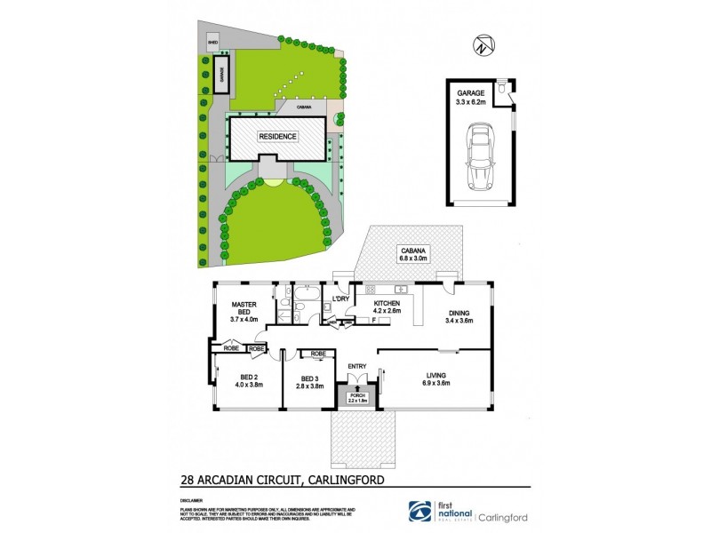 28 Arcadian Circuit, Carlingford NSW 2118 Floorplan