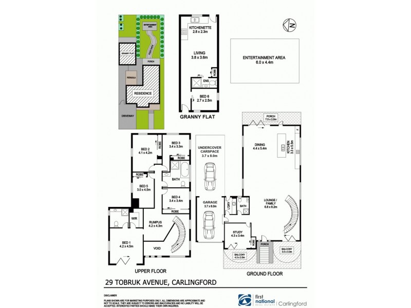 29 Tobruk Avenue, Carlingford NSW 2118 Floorplan