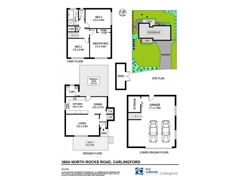 360A North Rocks Road, Carlingford NSW 2118 Floorplan