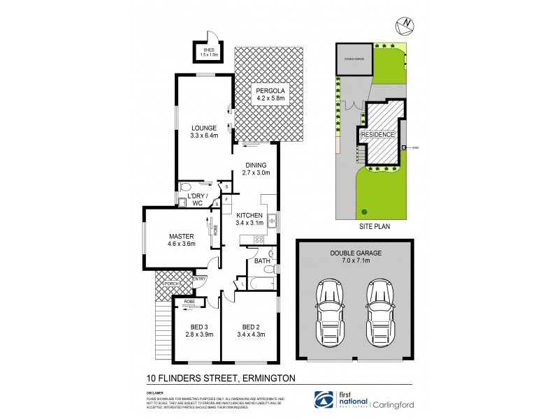 10 Flinders Street, Ermington NSW 2115 Floorplan