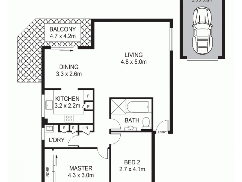 47/19-27 Adderton Road, Telopea NSW 2117 Floorplan