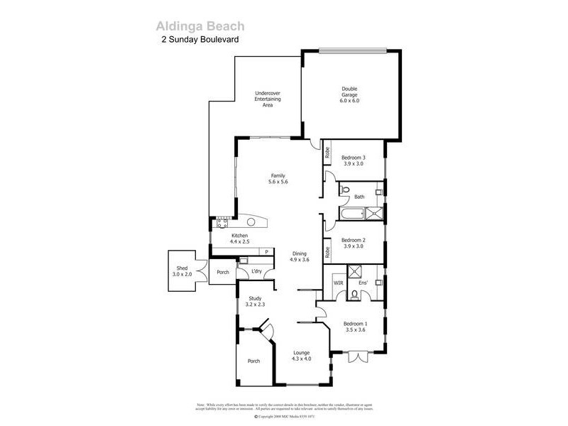 2 Sunday Boulevard, Aldinga Beach SA 5173