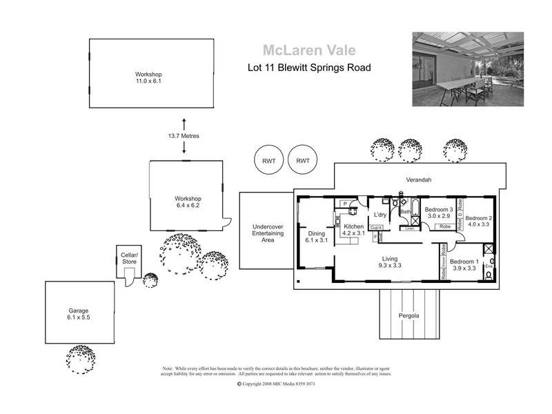 Lot 11 Blewitt Springs Rd, Mclaren Vale SA 5171