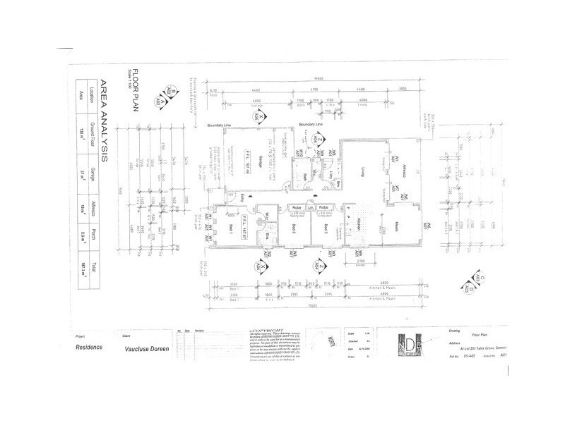 24 Tallis Grove, Doreen VIC 3754 Floorplan