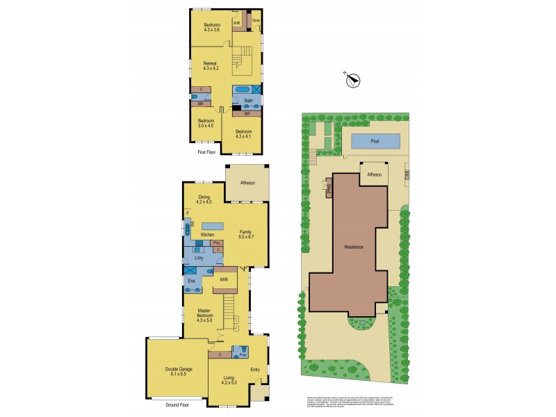 23 Woodley Court, Diamond Creek VIC 3089 Floorplan