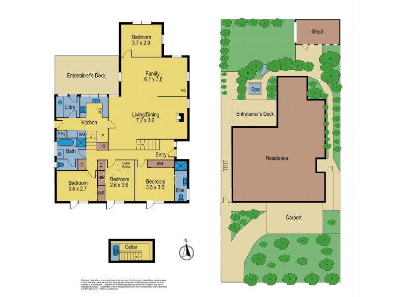 Lot 1, 20 Sunnyside Cres, Wattle Glen VIC 3096 Floorplan