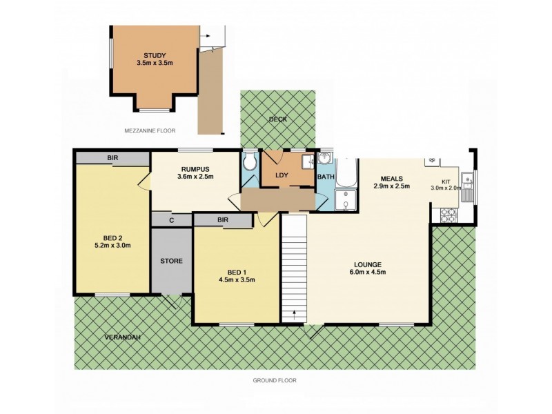 14 Long Gully Road, Hazeldene VIC 3658 Floorplan