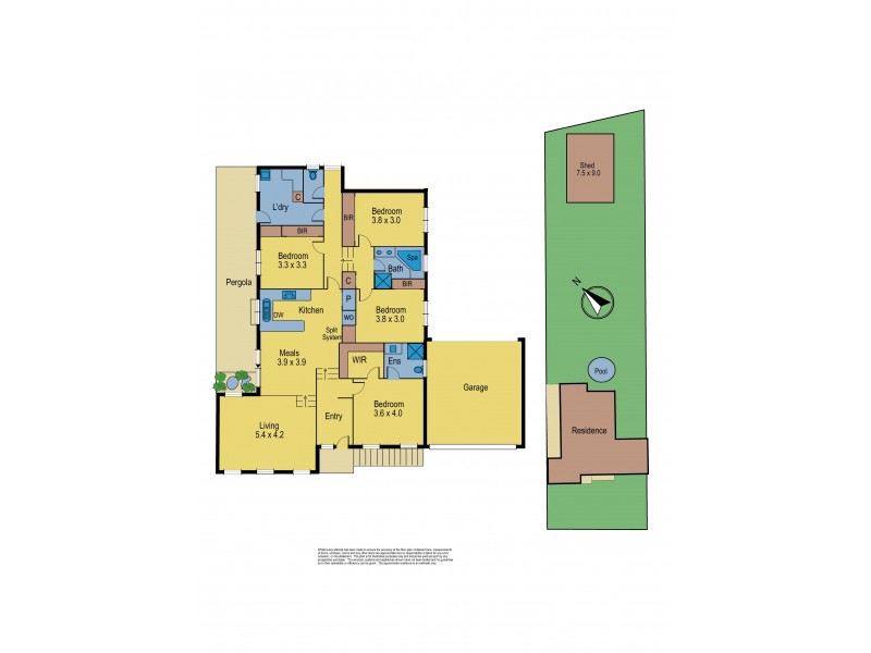 18 Oronsay Cres, Diamond Creek VIC 3089 Floorplan