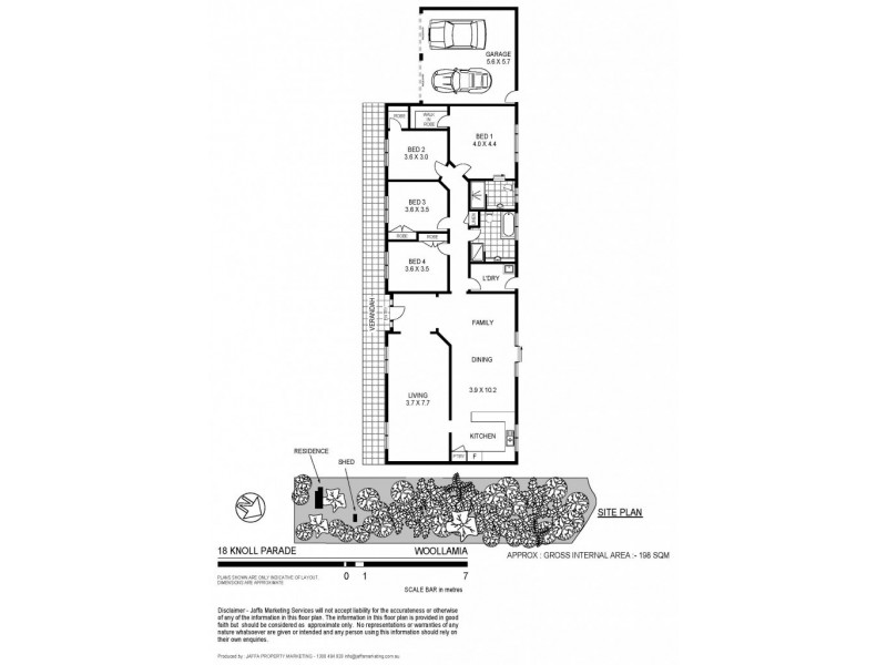 18 Knoll Parade, Woollamia NSW 2540 Floorplan