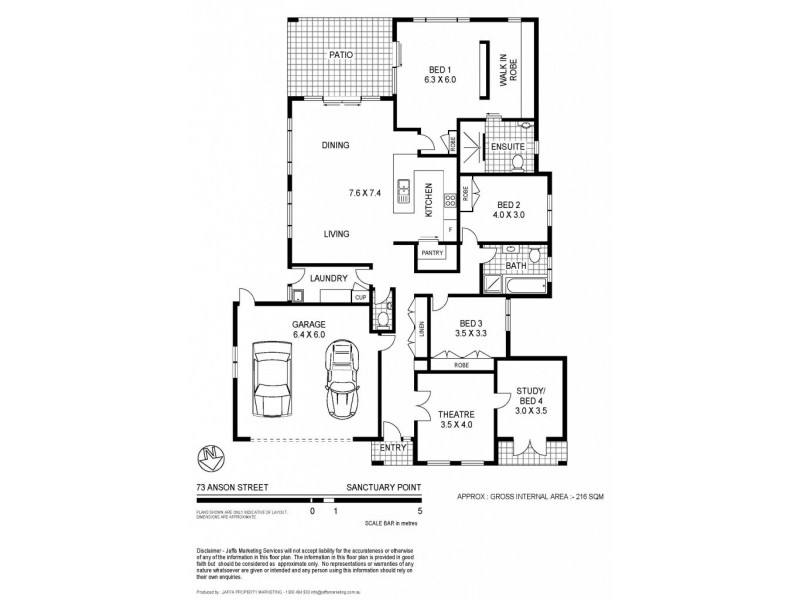 73 Anson Street, Sanctuary Point NSW 2540 Floorplan