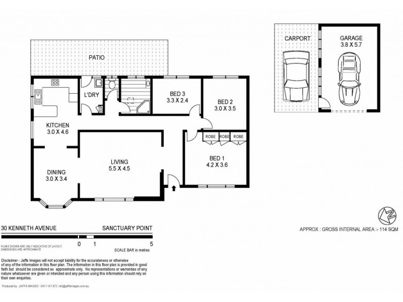 30 Kenneth Avenue, Sanctuary Point NSW 2540 Floorplan