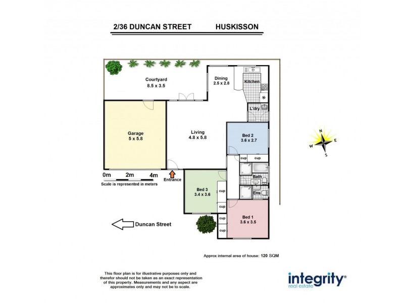 2/36 Duncan Street, Huskisson NSW 2540 Floorplan