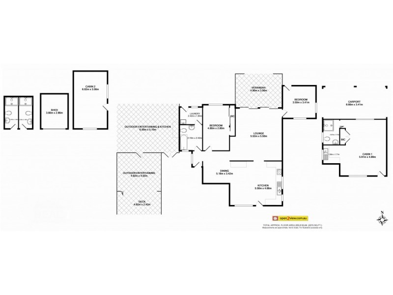 23 Deane Street, St Georges Basin NSW 2540 Floorplan