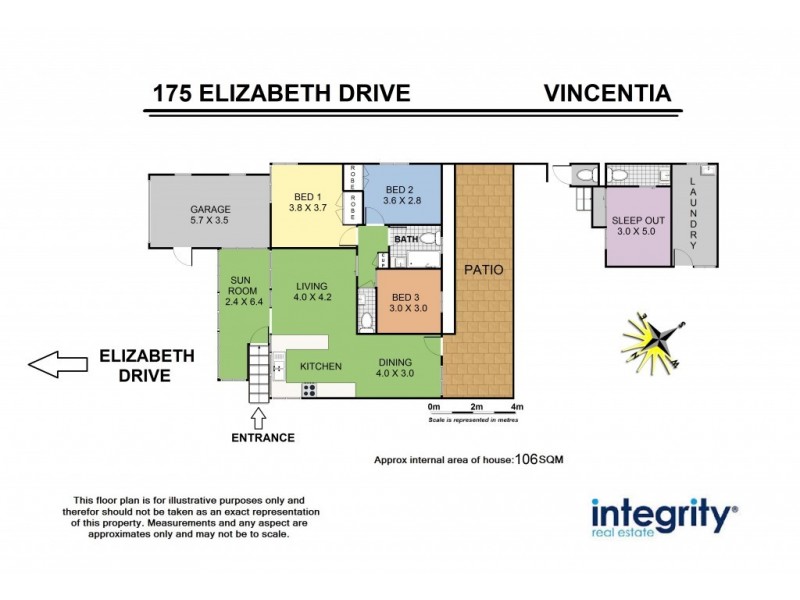 175 Elizabeth Drive, Vincentia NSW 2540 Floorplan